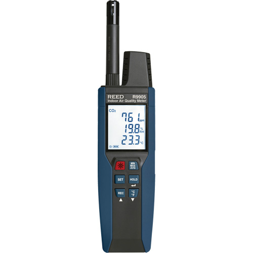 Analyseur de la qualit&eacute; d'air int&eacute;rieur &agrave; enregistrement de donn&eacute;es avec certificat de calibration Brunswick Fyr & Safety