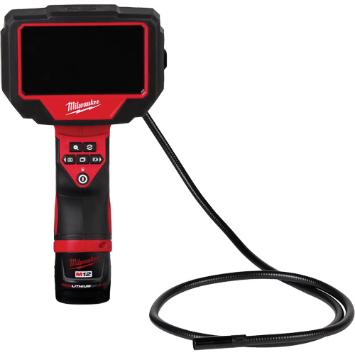 M12 M-Spector 360 Inspection Camera, 4.3" Display, 10 mm (0.39") Camera Head Brunswick Fyr & Safety