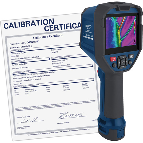 Cam&eacute;ra dimagerie thermique R2160-NIST, 320 x 240 pixels, 50 mK Brunswick Fyr & Safety
