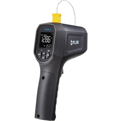 Thermom&egrave;tre &agrave; infrarouge TG56-2 avec thermocouple de type K, -22°- 2372° F ( -30° - 1300° C ), 30:1, &eacute;missivit&eacute; Ajustable Brunswick Fyr & Safety