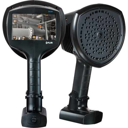 Si124-LD Plus Industrial Acoustic Imaging Camera for Compressed Air Leak Detection, 14°- 122° F ( -10° - 50° C ) Brunswick Fyr & Safety