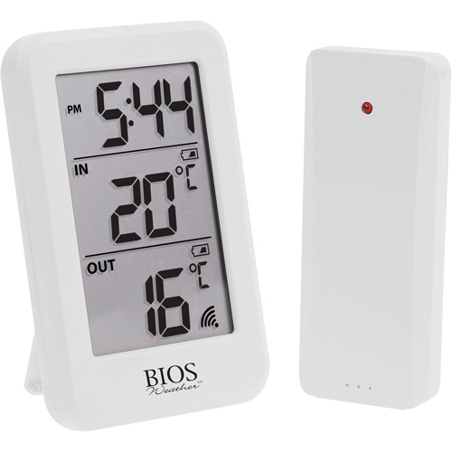 Wireless Indoor/Outdoor Thermometer, Non-Contact, Digital, -40-158°F (-40-70°C) Brunswick Fyr & Safety