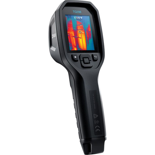 TG298 30:1 High Temperature Spot IR Thermal Imaging Camera with Bullseye Laser, 320 x 240 pixels, -25° - 1080°C (-130° - 1976°F), <70 mK Brunswick Fyr & Safety