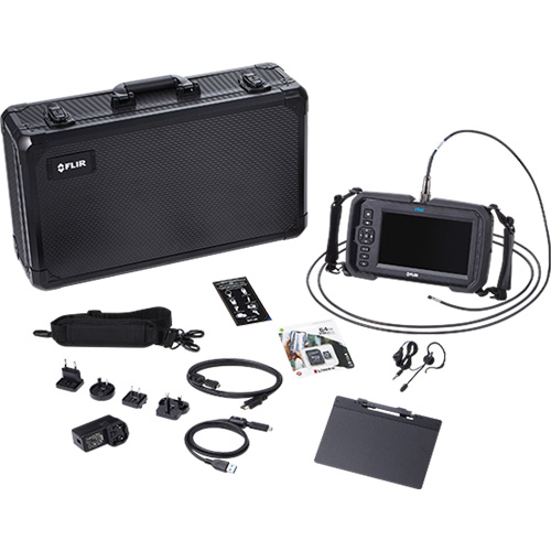 High-Performance Videoscope Kit with Dual HD Camera & Long Camera Probe, 1280" L x 720" W Display, 1024 x 600 pixels, 4.9 mm (0.19") Camera Head Brunswick Fyr & Safety
