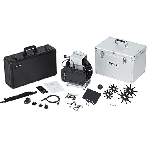 High-Performance Videoscope Kit with Camera Probe & Plumbing Spool Brunswick Fyr & Safety
