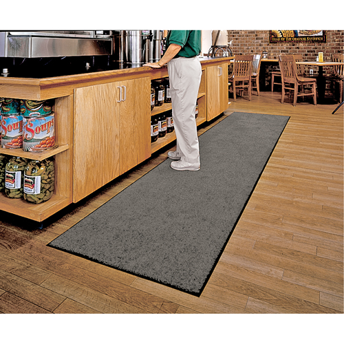 ColorStar Matting, Wiper, 3' x 5' x 3/8", Grey Brunswick Fyr & Safety
