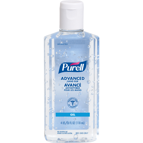 Advanced Hand Sanitizer, 118 ml, Squeeze Bottle, 70% Alcohol Brunswick Fyr & Safety