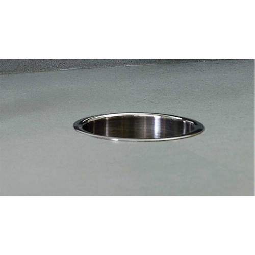 Countertop Mounted Circular Waste Chute Brunswick Fyr & Safety