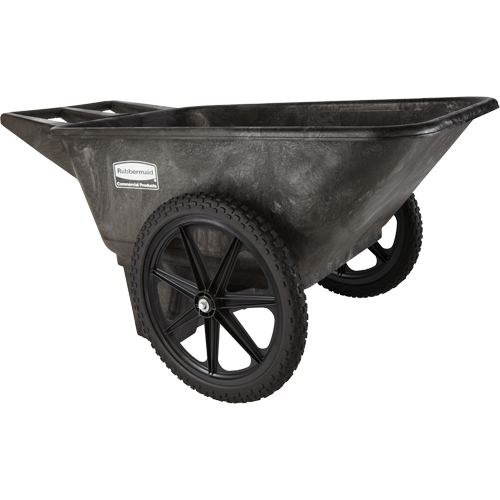 Big Wheel&reg; Carts, 7.5 cu. Ft., Plastic Tray Brunswick Fyr & Safety