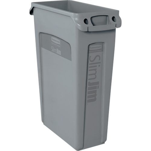 Slim Jim&reg; Container with Venting Channels, Plastic, 23 US gal. Brunswick Fyr & Safety