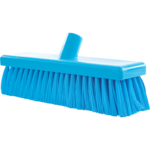 Balais pour usage g&eacute;n&eacute;ral, Crins Moyen, 18", Polyester, Bleu Brunswick Fyr & Safety