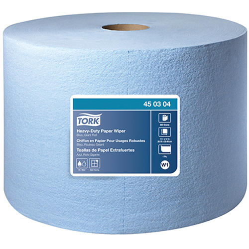 Jumbo Roll Wipers, All-Purpose, 12" L x 12" W Brunswick Fyr & Safety