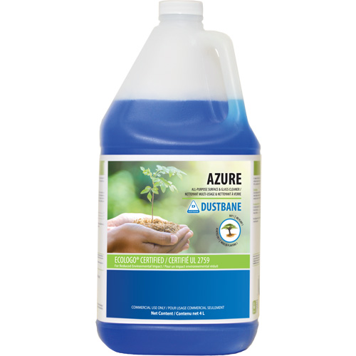 Nettoyants pour verre et fen&ecirc;tres Azure, 4 L, Cruche Brunswick Fyr & Safety