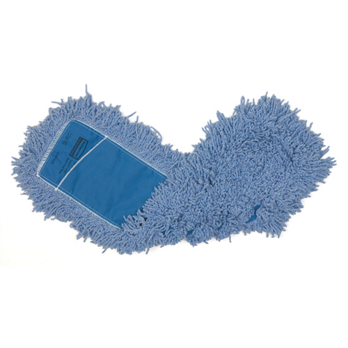 Twisted Loop Blend Dust Mop, Slip On Style, Polyester, 24" L x 5" W Brunswick Fyr & Safety