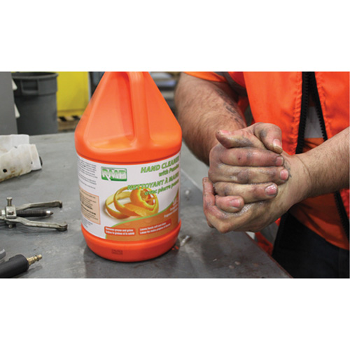 Orange Hand Cleaner, Pumice, 3.6 L, Jug, Orange Brunswick Fyr & Safety