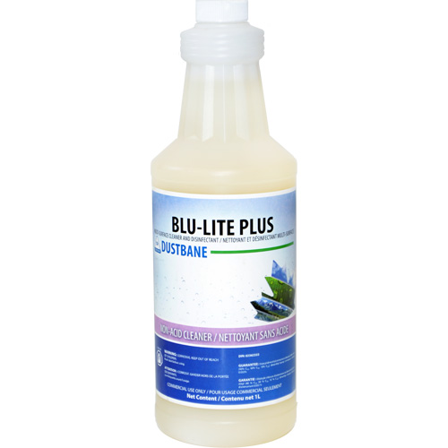 Nettoyant et d&eacute;sinfectant pour surfaces multiples Blu-Lite Plus, 1 L, Bouteille Brunswick Fyr & Safety