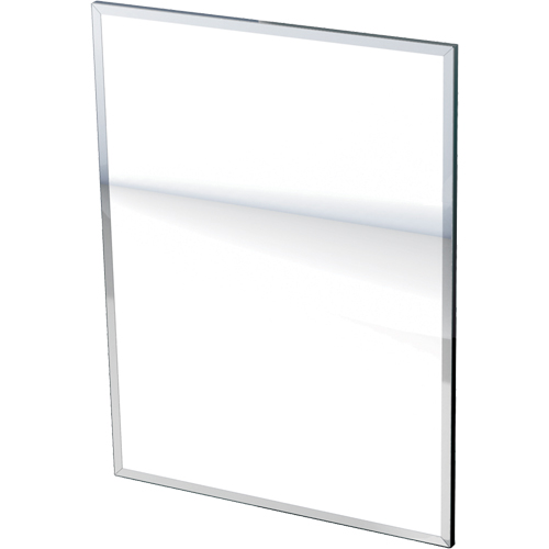 Stock Series Mirror, Flat Frame, 18" L x 30" W Brunswick Fyr & Safety