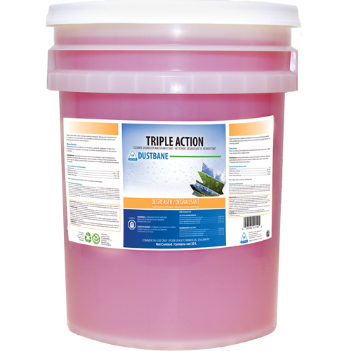 Triple Action Disinfecting Cleaner & Degreaser, 20 L, Pail Brunswick Fyr & Safety