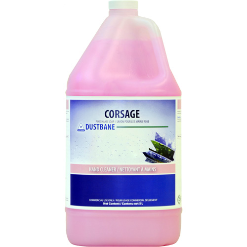 Corsage Pink Hand Soap, Liquid, 5 L, Scented Brunswick Fyr & Safety