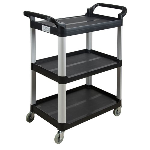Chariot utilitaire, 3 tiers, 16-3/4" x 37" x 33-1/2", Capacit&eacute; 250 lb Brunswick Fyr & Safety