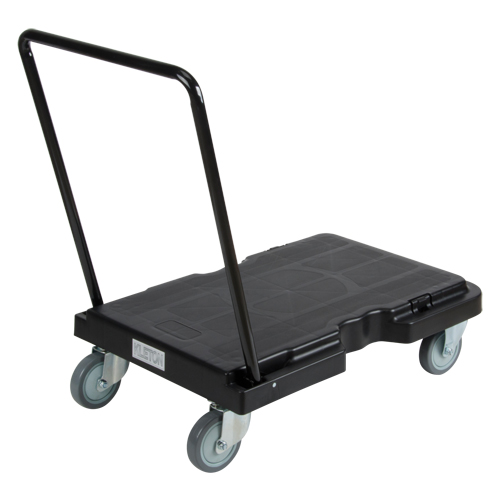 Trolley, 31-3/4" L x 20-1/2" W, 500 lbs. Cap., Rubber Wheels Brunswick Fyr & Safety