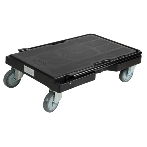 Trolley, 31-3/4" L x 20-1/2" W, 500 lbs. Cap., Rubber Wheels Brunswick Fyr & Safety