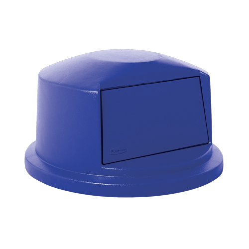 Round Brute&reg; Tops, Dome Lid, Plastic/Polyethylene, Fits Container Size: 24" Dia. Brunswick Fyr & Safety