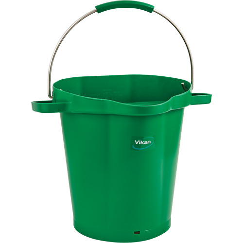 5692 Series Bucket, Green, 3 US gal. Brunswick Fyr & Safety