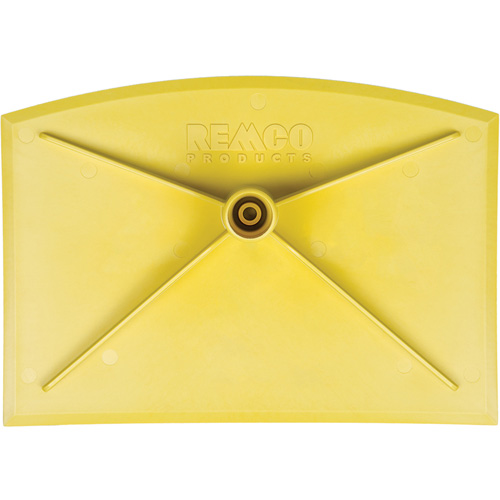 Grattoir hygi&eacute;nique de qualit&eacute; alimentaire, Jaune, 8" la x 11-1/4" lo Brunswick Fyr & Safety