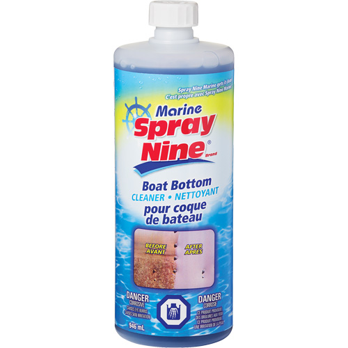 Nettoyant de fond de bateau Spray Nine, 946 ml, Bouteille Brunswick Fyr & Safety