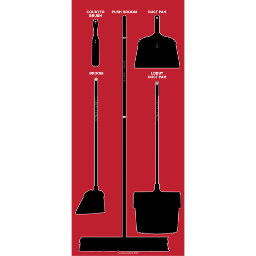 Ultra Aluma-Lite Dry Shadow Board (English Only) Brunswick Fyr & Safety