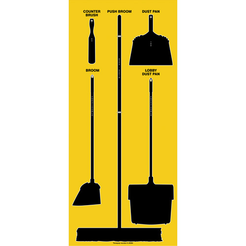 Ultra Aluma-Lite Dry Shadow Board (English Only) Brunswick Fyr & Safety