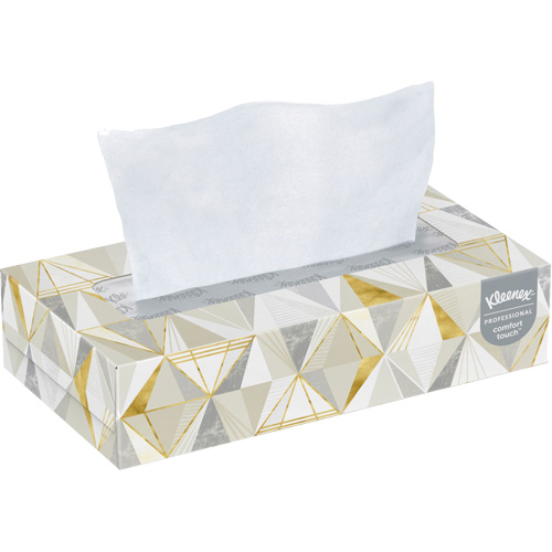 Papier-mouchoir Kleenex - &eacute;tui pratique, 2 pli, 7,8" lo x 8,3" la, 125 feuilles/boîte Brunswick Fyr & Safety