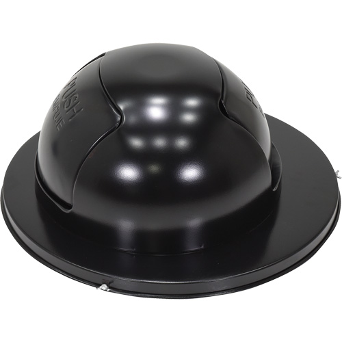 Drum Waste Disposal Top, Dome Lid, Metal, Fits Container Size: 23-1/2" Dia. Brunswick Fyr & Safety