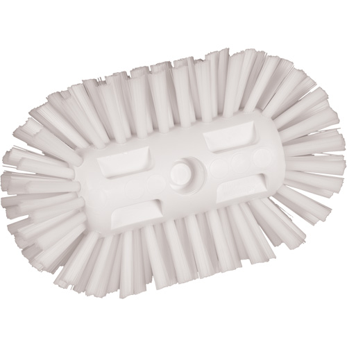 Vikan Tank Brush, Stiff Bristles, 8-1/4" Long, White Brunswick Fyr & Safety