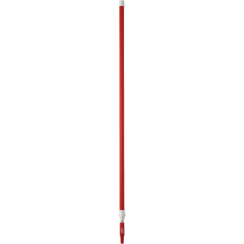 Deck Scrub Handle, Brush/Pad Holder, Red, Telescopic, 62"-113" L Brunswick Fyr & Safety
