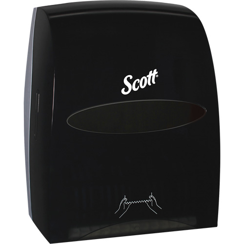 Scott&reg; Essential Hand Towel Roll Dispenser, Manual/No-Touch, 12.63" W x 10.2" D x 16.13" H Brunswick Fyr & Safety