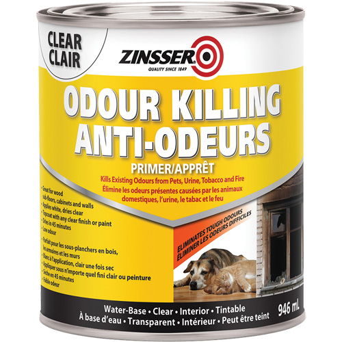 Odour Killing Primer, 946 ml, Can, Clear Brunswick Fyr & Safety