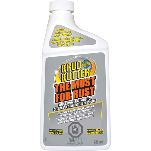 The Must for Rust Rust Remover & Inhibitor, Bottle Brunswick Fyr & Safety