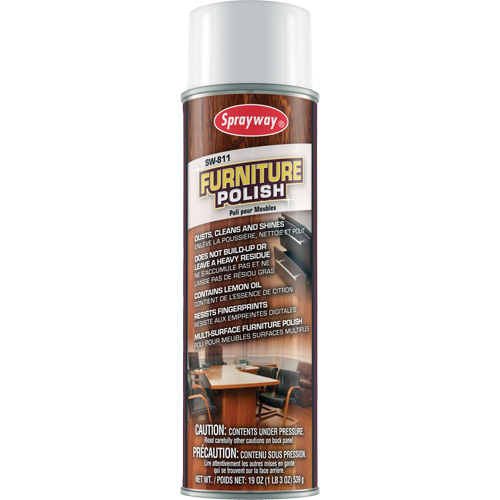 Vernis pour meubles, 20 oz, Canette a&eacute;rosol Brunswick Fyr & Safety