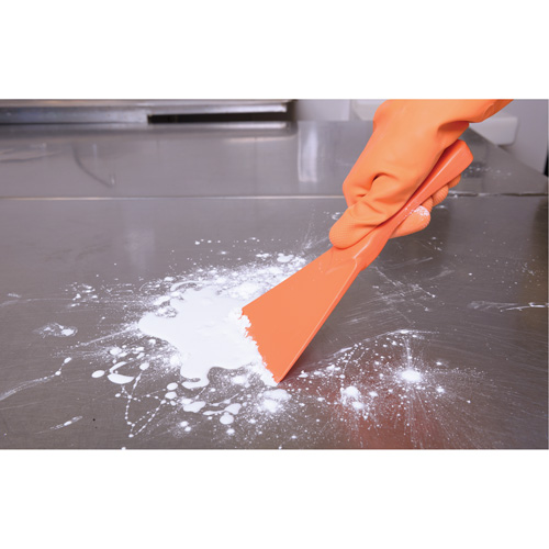 Large Hand Scraper, Pink, 4" W x 10" L Brunswick Fyr & Safety