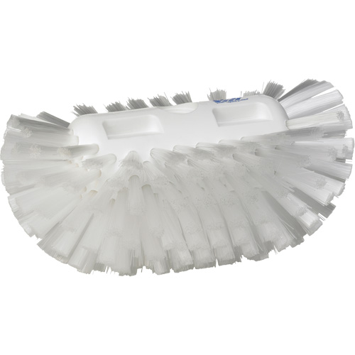 Tank Brush, Medium Bristles, 8-1/4" Long, White Brunswick Fyr & Safety