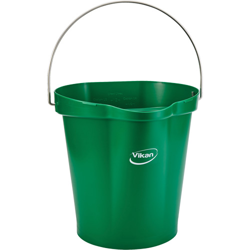 Food Hygiene Bucket, Green, 3 US gal. Brunswick Fyr & Safety