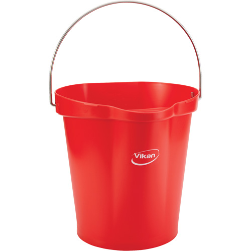 Food Hygiene Bucket, Red, 3 US gal. Brunswick Fyr & Safety