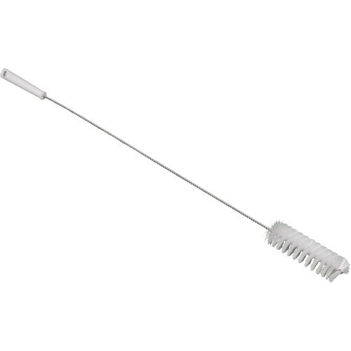 Brush with Flexible Handle, Medium Bristles, 36" Long, White Brunswick Fyr & Safety