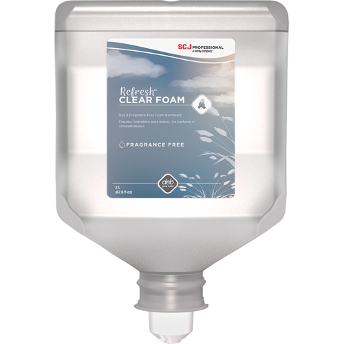 Savon transparent pour les mains Refresh, Mousse, 2 L, Sans parfum Brunswick Fyr & Safety
