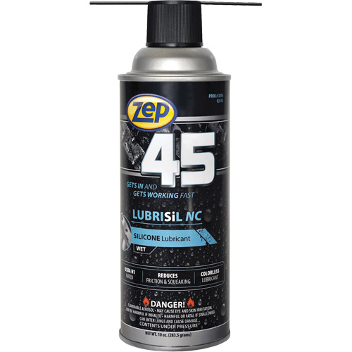 45 Lubrisil NC Wet Silicone Lubricant, Aerosol Can Brunswick Fyr & Safety