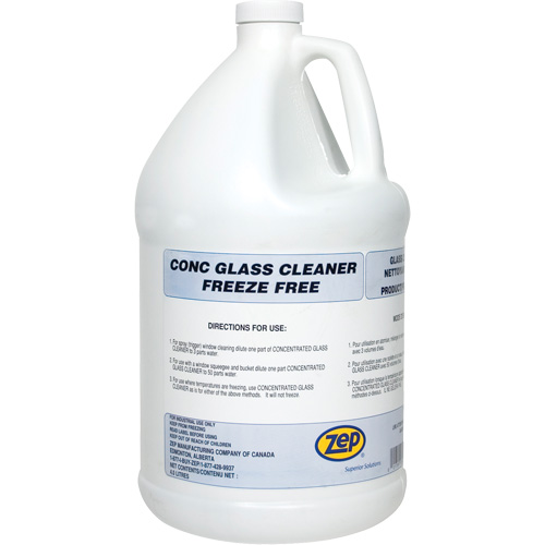 Nettoyant pour verre concentr&eacute; &agrave; l&eacute;preuve du gel, 4 L, Cruche Brunswick Fyr & Safety