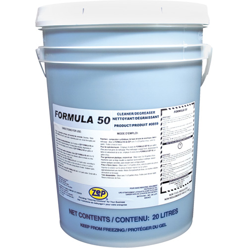 Formula 50 Heavy-Duty Alkaline Cleaner, 20 L, Pail Brunswick Fyr & Safety