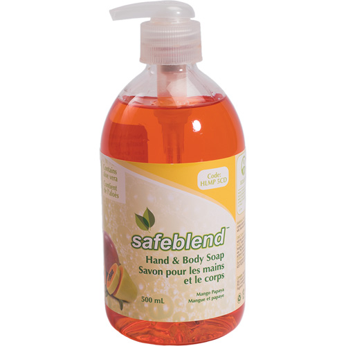Hand & Body Soap, 500 ml, Mango & Papaya, Bottle Brunswick Fyr & Safety